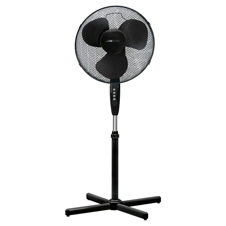 Clatronic Standventilator Ventilator Fan VL 3603 S; sehr leise; Durchmesser 40 cm; Oszillierend/Rota