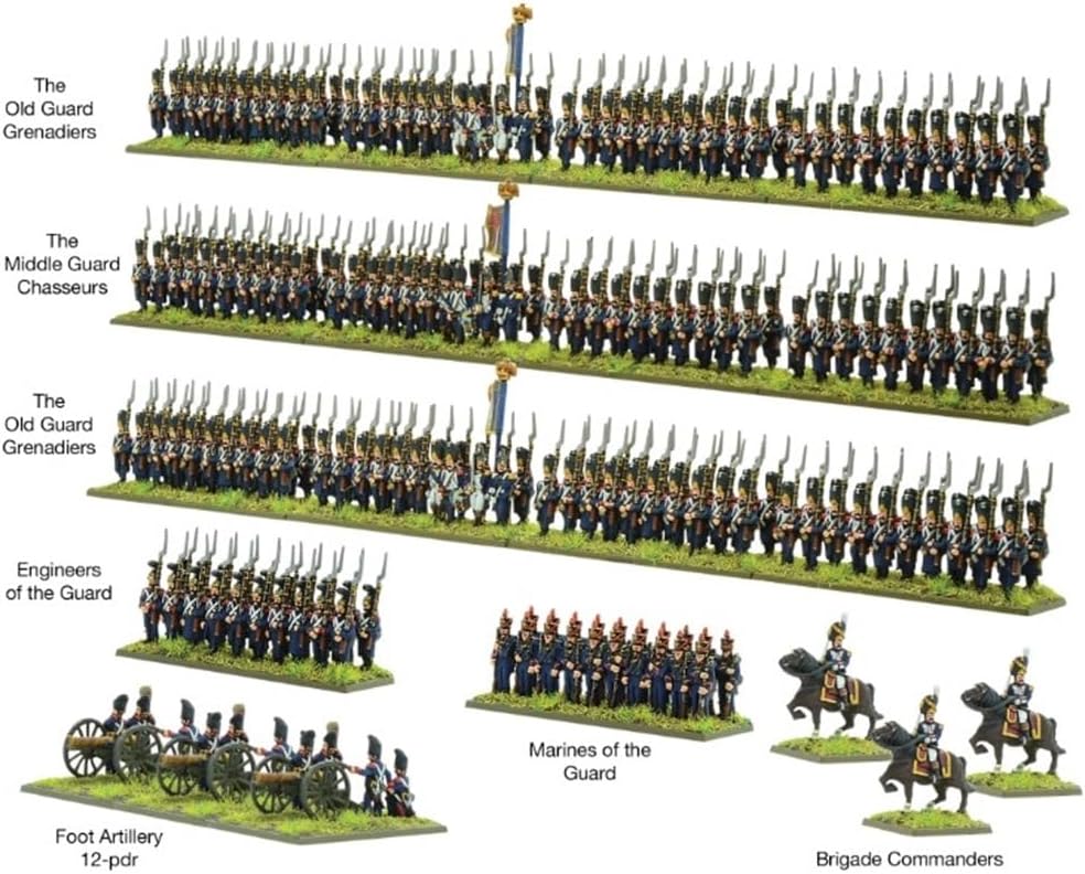 Warlord Games Black Powder Epic Battles French Middle & Old Guard