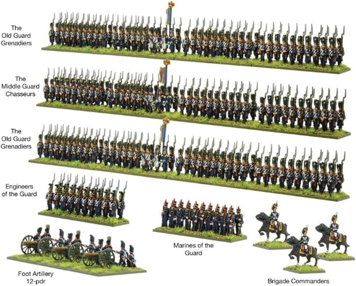 Warlord Games Black Powder Epic Battles French Middle & Old Guard