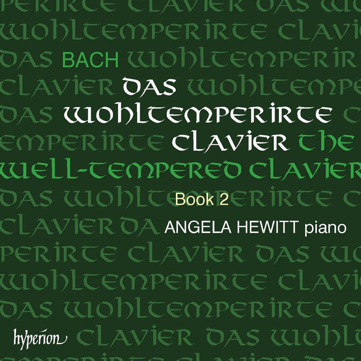 Das Wohltemperierte Klavier, B2, Audio-CD