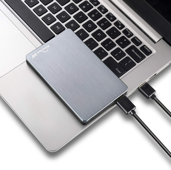 Blueendless Tragbare Externe Festplatte USB 3.0 6,3 cm (2,5 Zoll) für PC, Laptop, Computer (320GB, g