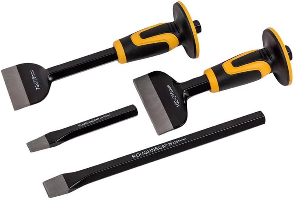 Roughneck ROU31994 Nackenrolle und Kaltmeissel-Set