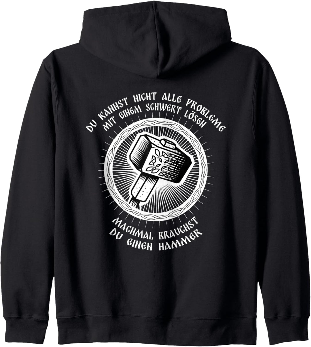 Wikinger Valhalla | Thor | Odin | VIKINGS Ragnar Kapuzenjacke