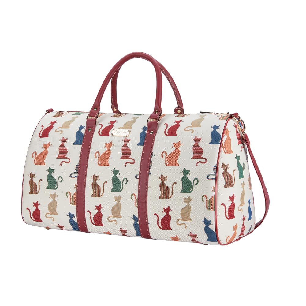 Signare Gobelin-Gepäcktasche für Reisen und Sport/grosse Reisetasche für Damen Sporttasche Damen mit