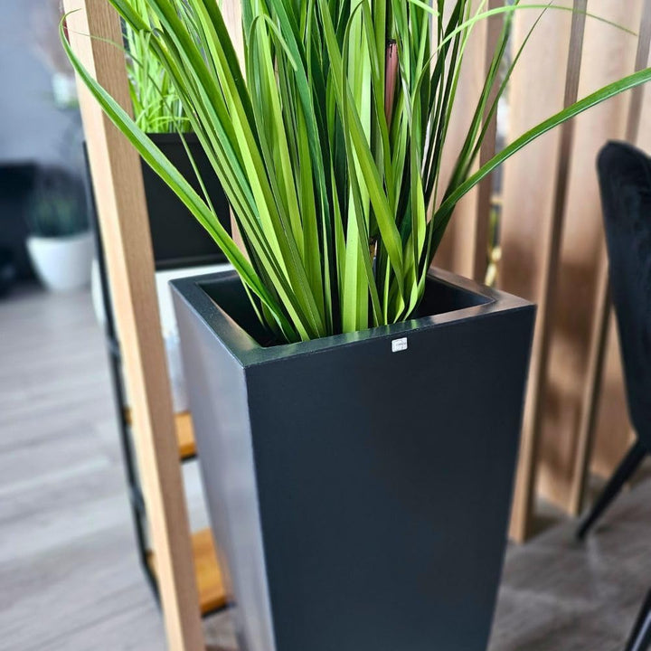Juno-Topf, Höhe 75x28x28 cm, Zeitloses Design, Top-Qualität, drinnen und draussen, passend für Jede