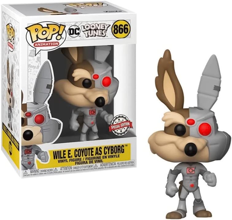 Funko Pop! 38152 Looney Tunes - Wile E. Coyote as Cyborg! Vinyl Figure #866