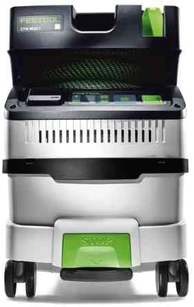 Festool Absaugmobil CTM MIDI I CLEANTEC (mit Hauptfilter, SELFCLEAN Filtersack, Saugschlauch glatt Ø