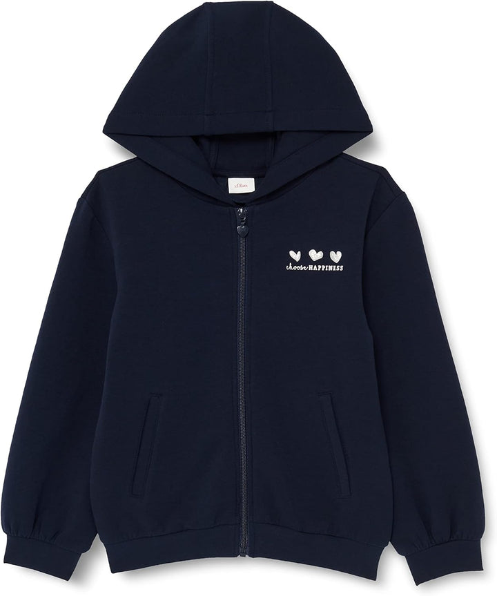 s.Oliver Mädchen Jacket 104-110 Blau, 104-110 Blau
