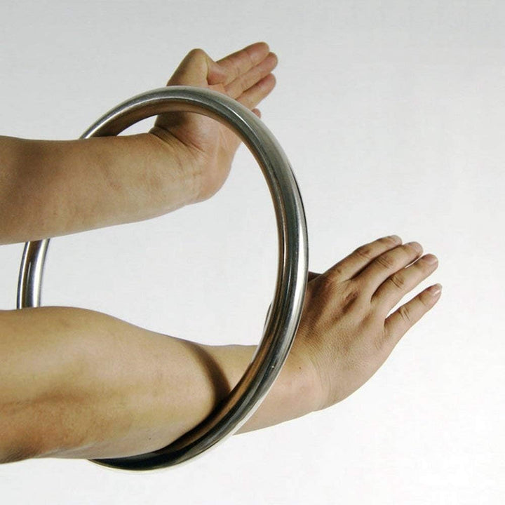 Tsun Siu Lum Edelstahl Ring Wing Chun Kung Fu Silber, Silber