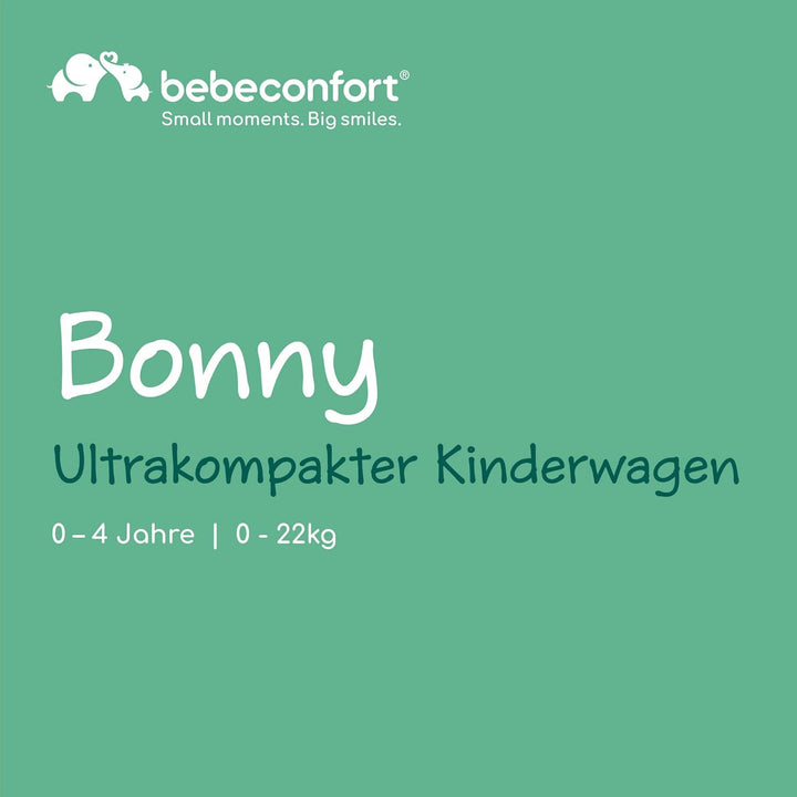 Bebeconfort Bonny Kinderwagen, Babywagen, Leichter Kinderwagen, von Geburt bis ca. 4 Jahre, 0-22 kg,