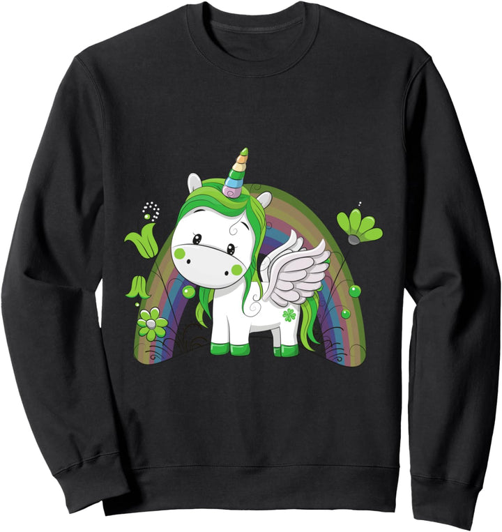 Girls St Patricks Day Sweatshirt