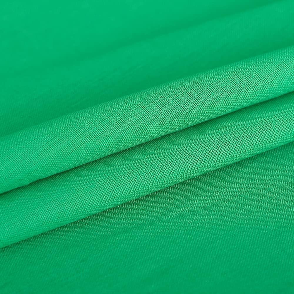 LEADZM Fotostudio-Set, Greenscreen-Set 2Mx3M mit 45W LED-Fotolampe, Reflektor und Fotoschirmen für P