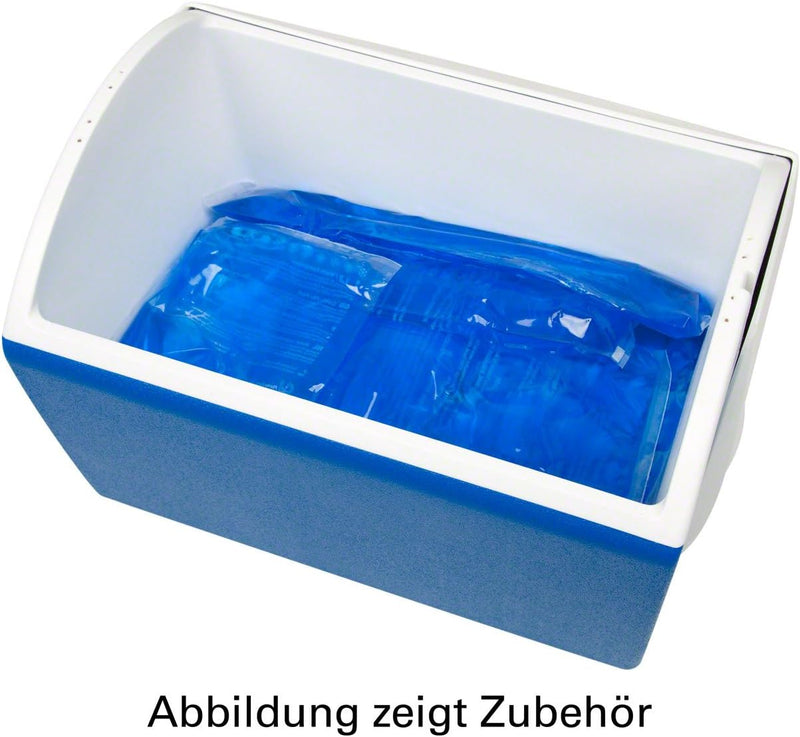 Sport-Tec Eisbox klein, Kühlbox, Kühltasche, Eiskoffer, Erste Hilfe, Fussball, 14 l Rot, Rot