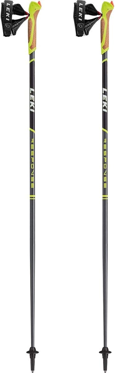 LEKI Response Stöcke 130cm anthrazit-schwarz-grün, 130cm anthrazit-schwarz-grün