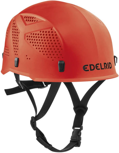 EDELRID Ultralight III Kletterhelm Klettersteighelm Bergsporthelm Rot, Rot