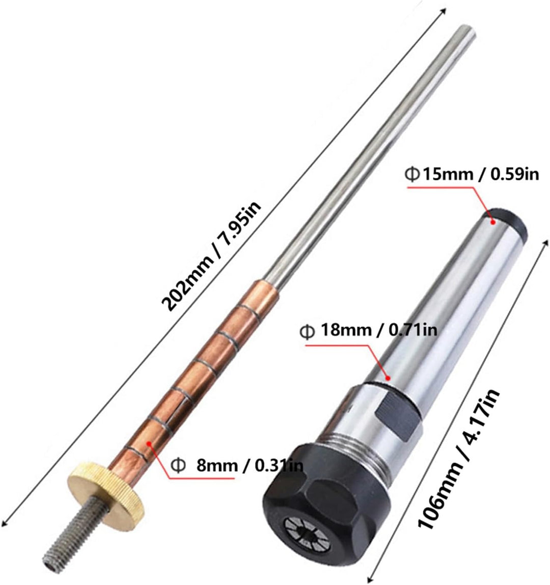 Holzbearbeitungswerkzeug Stift, Mandrel Drechseln Holzdrehdorn Holzbearbeitungsstift Dorndrehmaschin