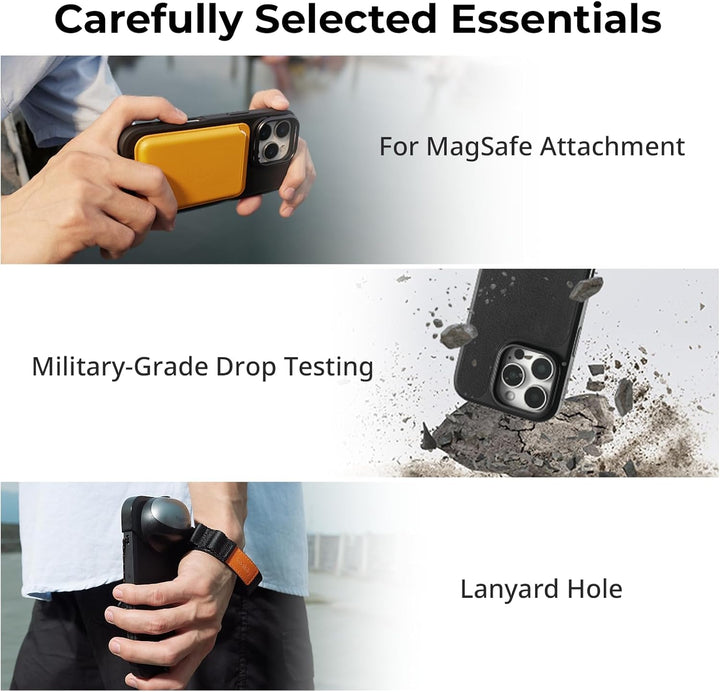 SMALLRIG FilMov Handyhüllen-Set für iPhone 16 Pro Max, leichte Fotohülle mit T-Mount-Objektivrückpla