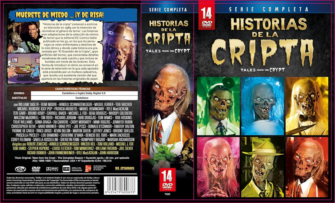 Tales from the Crypt (HISTORIAS DE LA CRIPTA SERIE COMPLETA, Spanien Import, siehe Details für Sprac