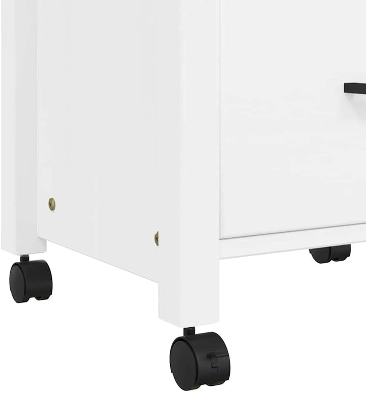 vidaXL Küchenwagen, Servierwagen mit viel Stauraum, Beistellwagen für Küche Wohnzimmer Badezimmer, T