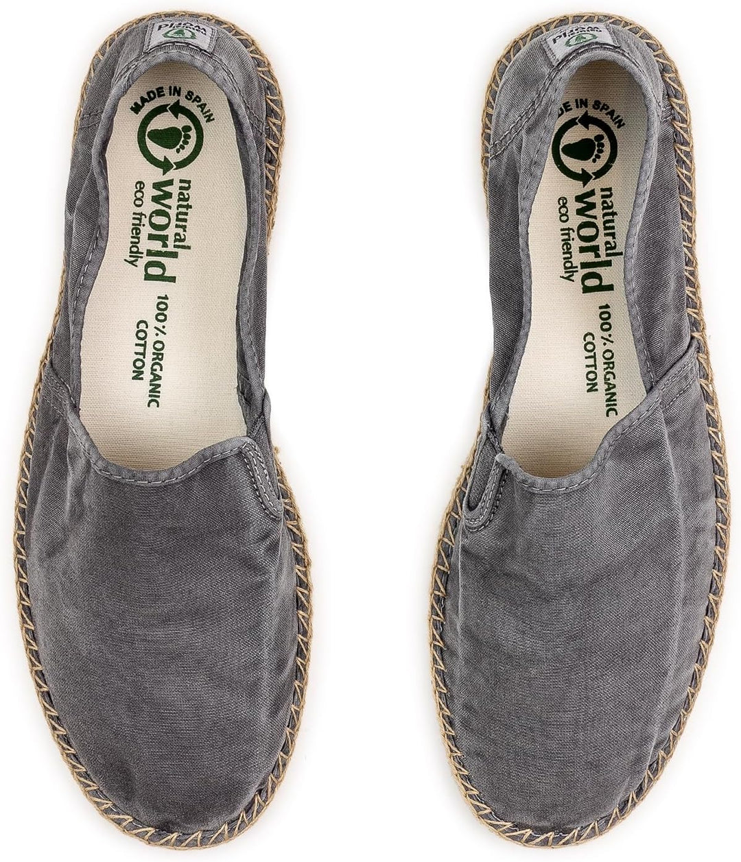 Natural World 325E Espadrillas Man 41 EU Grau, 41 EU Grau