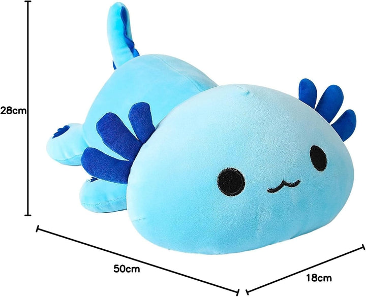 shownicer Plüschtier Axolotl Stofftier Kawaii Salamander Plüsch, Axolotl Kuscheltier Plüschkissen Sp