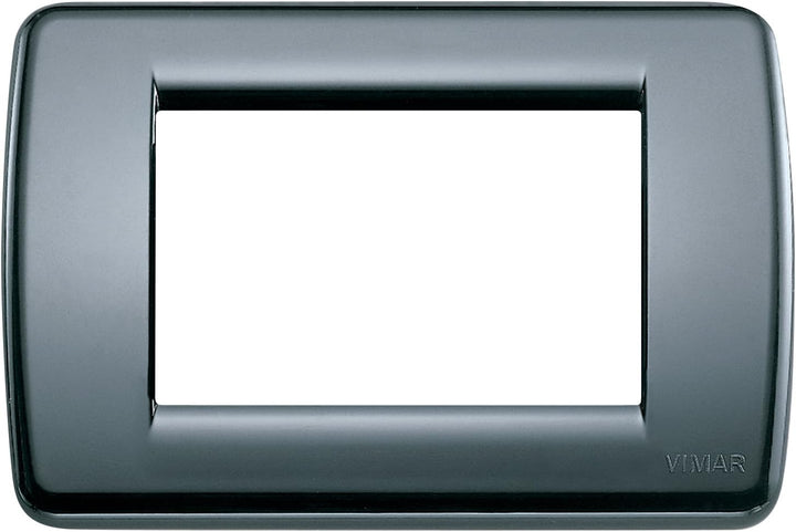 Vimar Idea 0T16763.15 Rondò 3 Module Technopolymer, 10 Stück, graphitgrau