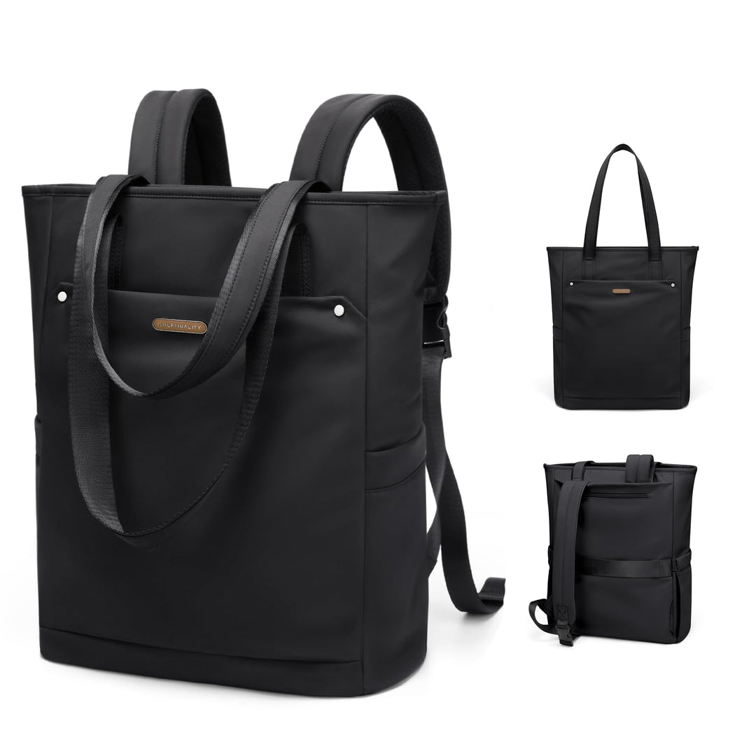Rucksack Damen 16 Zoll,Elegant Laptop Handtasche 2 in 1, Schultasche Women Tagesrucksäcke Arbeitstas