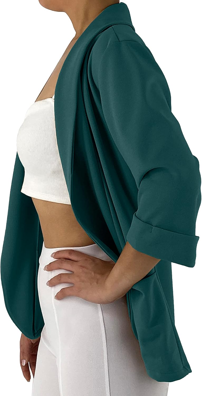 JOPHY & CO. Blazer Damenjacke mit Taschen (Code 5572) XL Verdone, XL Verdone