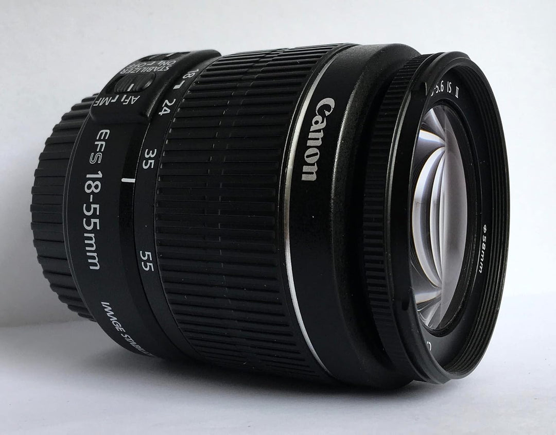 Canon EOS 2000D APS-C DSLR-Kamera mit EF-S 18-55mm Objektiv | 24,1 Megapixel, fest integrierter 3-Zo