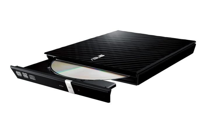 ASUS SDRW-08D2S-U Lite externer Slim DVD Brenner (8x DVD±R, 6x DVD±R DL, 5x DVD-RAM, USB 2.0) inkl.