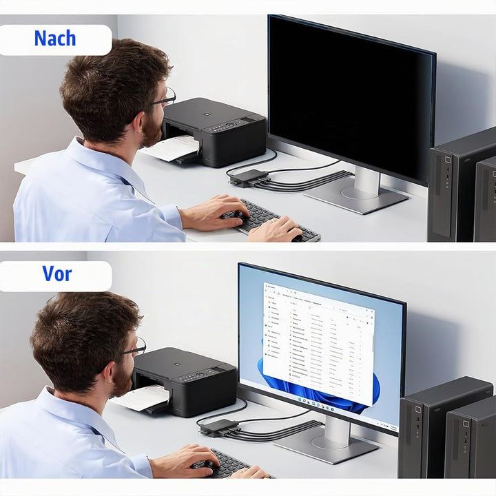 24 Zoll Bildschirm Blickschutzfilter, Verbesserter Displayschutzfolie Abnehmbare HD Datenschutzfolie