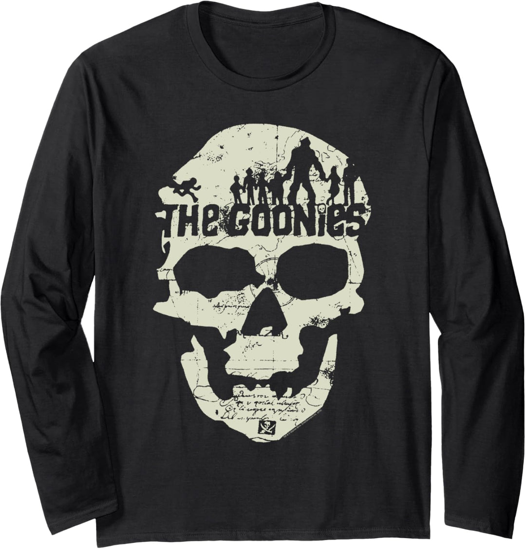 The Goonies Skull Map Langarmshirt