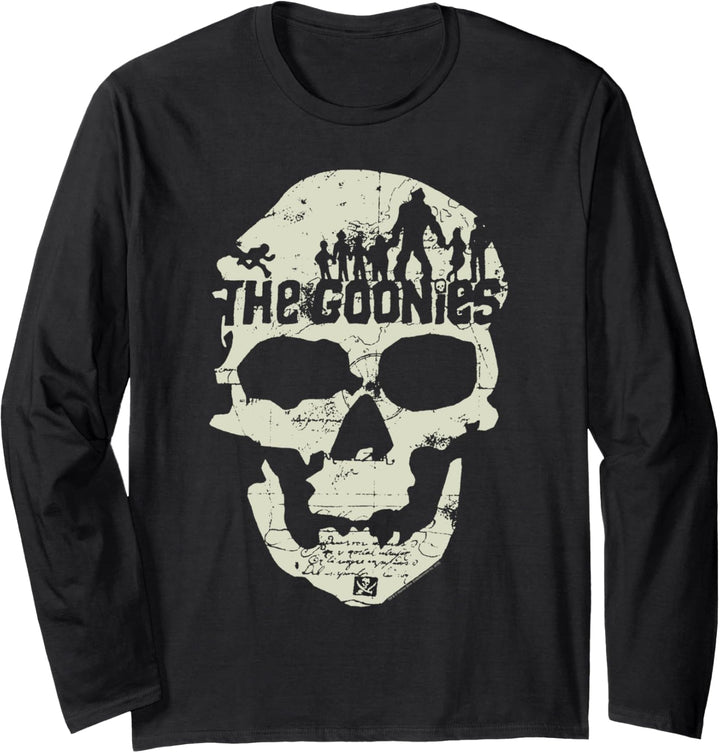 The Goonies Skull Map Langarmshirt