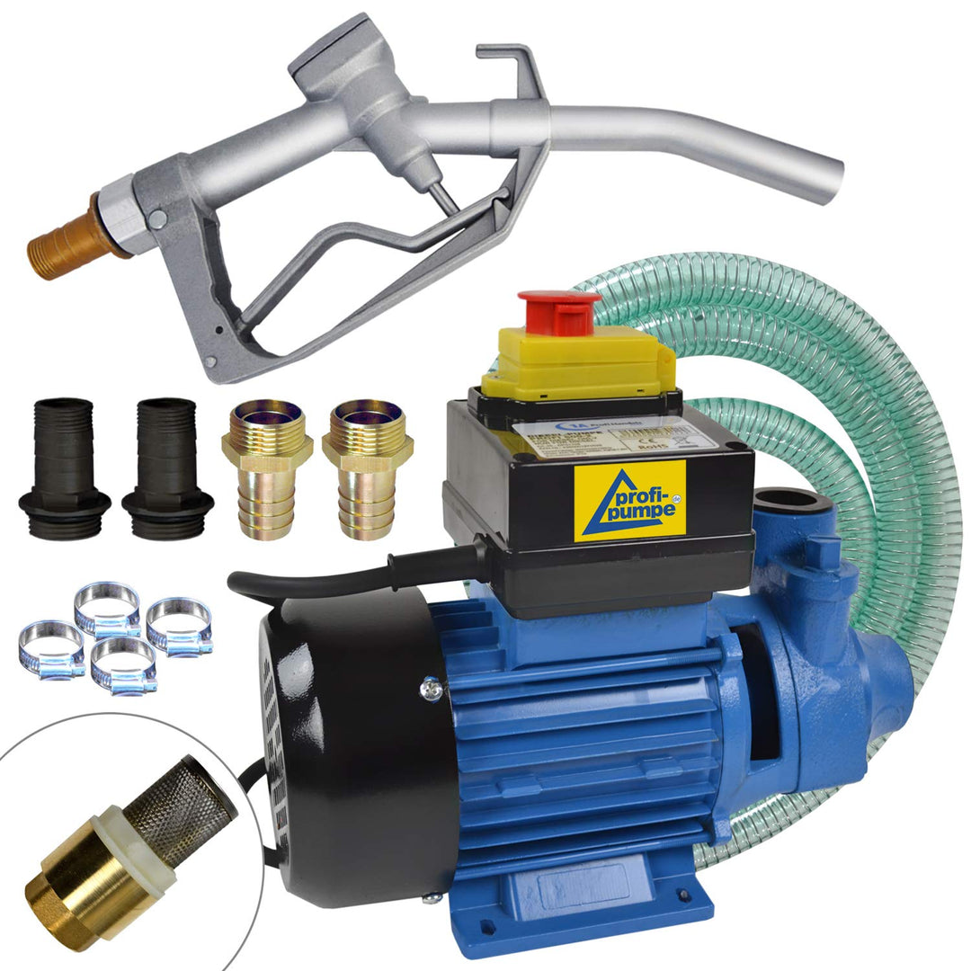 Amur Dieselpumpe, Heizölpumpe Biodieselpumpe Ölpumpe 230V Kraftstoff-pumpen elektrisch Diesel selbst