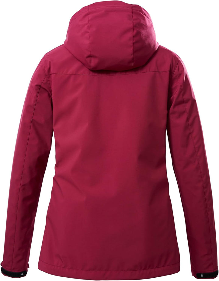 Killtec Damen Kos 89 Wmn Sftshll Jckt Softshelljacke/Outdoorjacke mit Kapuze, dunkelrose