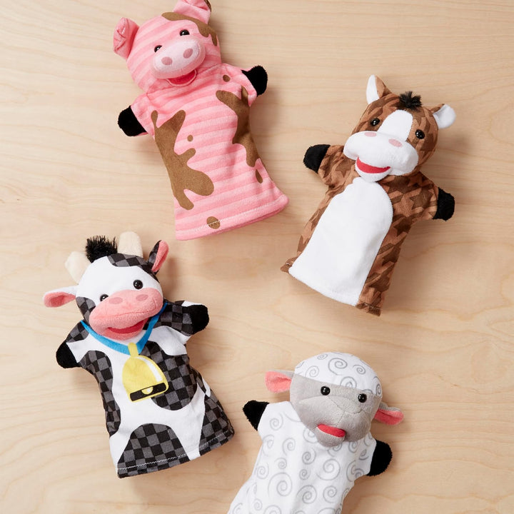 Farm Friends Hand Puppets: Puppets & Plush - Puppets