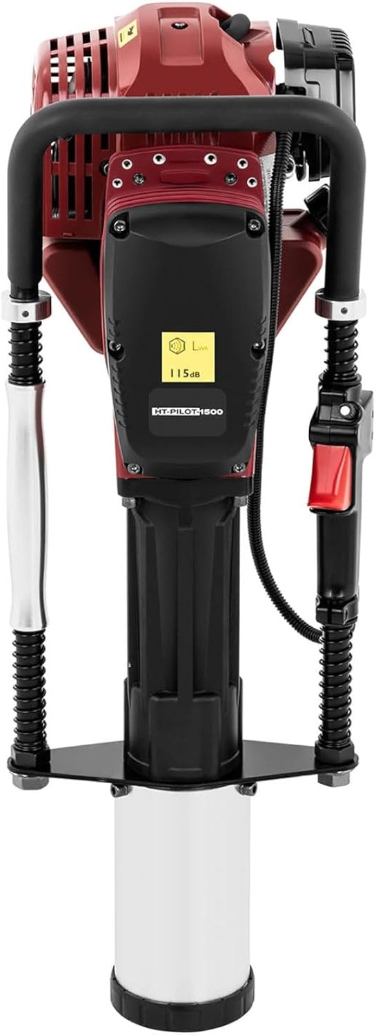 Hillvert HT-PILOT-1500 Motor Pfahlramme 1.500 W 9.000 U/min 2,5 Nm Benzin Pfahlramme