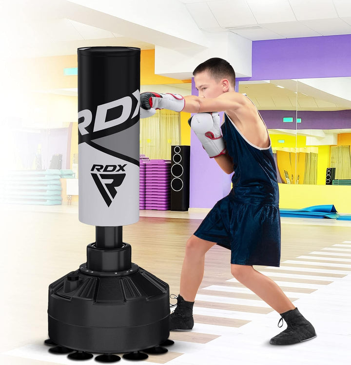 RDX Kinder Freistehender Boxsack 4ft Junior Standboxsäcke Trainingshandschuhe, MMA, Kickboxen,Boxen,