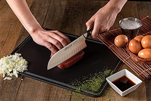 Arcos Serie Natura - Santoku Messer Messer Asiatischer Art- Klinge aus Nitrum geschmiedetem Edelstah