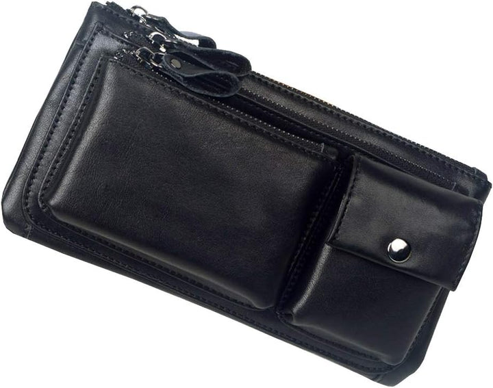 Leder Gürteltasche Taille Pack für Herren Frauen 20cm(L)x5cm(D)x13cm(H) (7.87"x1.96"x5.11") approx S