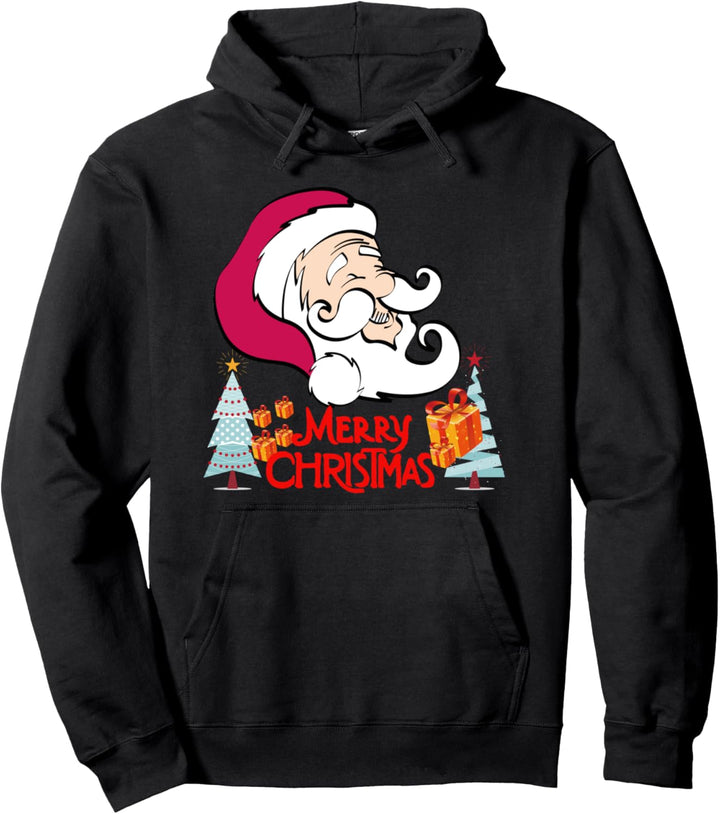 cooles Weihnachtsoutfit Partnerlook Geschenk Weihnachtsmann Pullover Hoodie