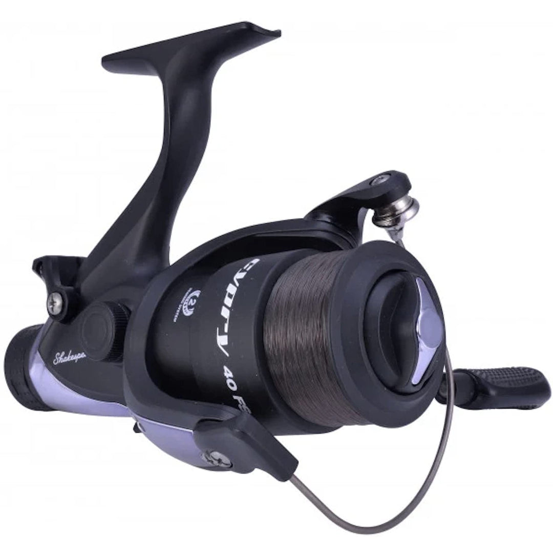 Shakespeare Cypry FS Freespool Angelrolle – Rolle zum Karpfenangeln – Karpfen, Barben, Schleien, Bra