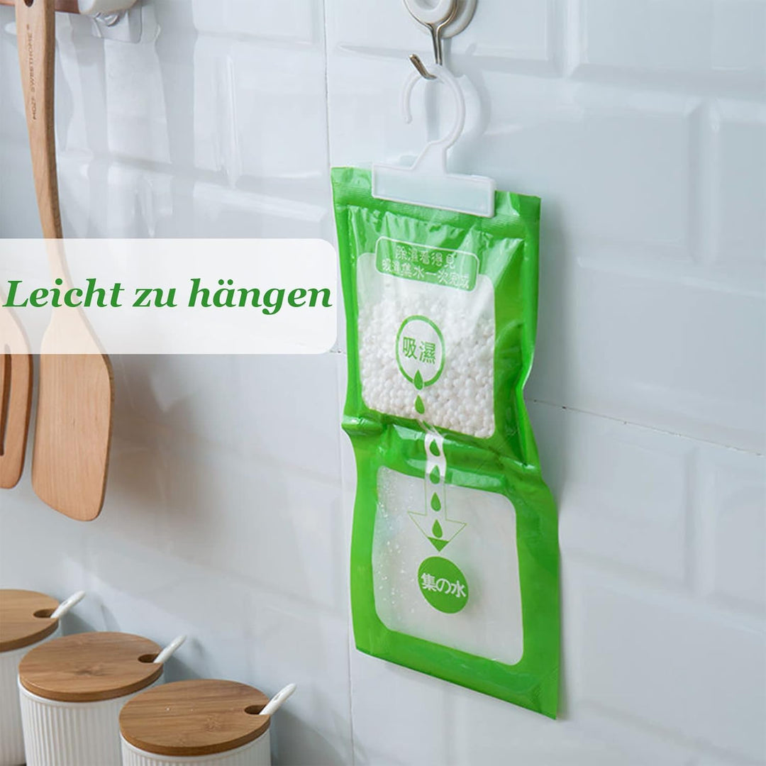 10er-Pack Moisture Absorber,Anti-Schimmel hängender Entfeuchter,Moistureproof Desiccant Bag,Luftentf
