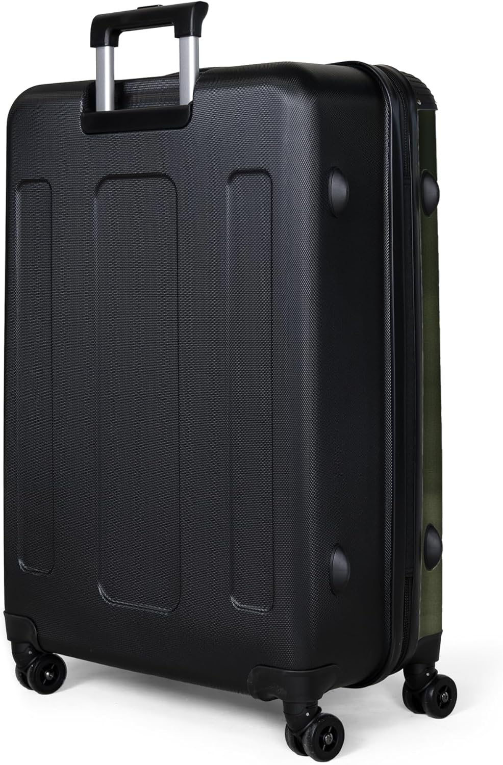 NoBoringSuitcases.com® Koffer XL Gross 77x51.5x28 cm Reisekoffer mit 4 Rollen Leicht Trolley Hartsch