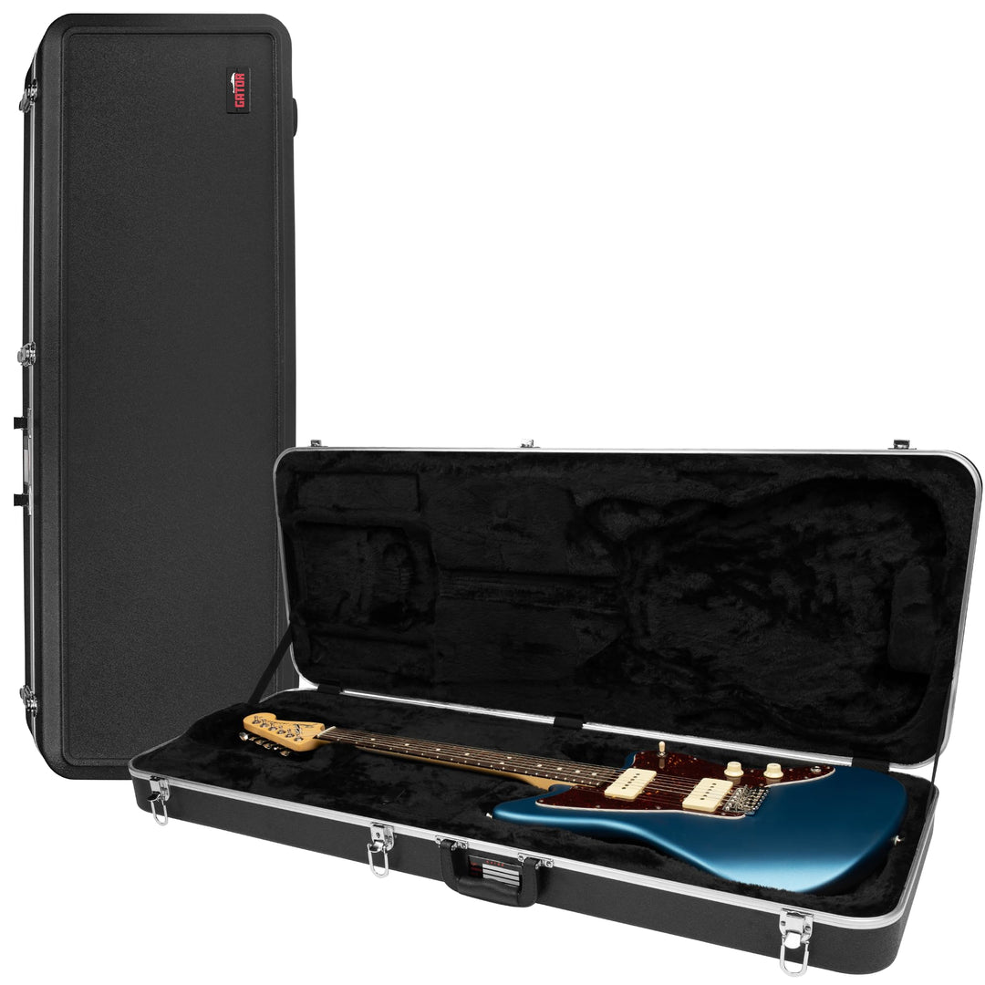 Gator Cases Deluxe ABS-Koffer für Jazzmaster-Gitarren, schwarz (GC-JMASTER)