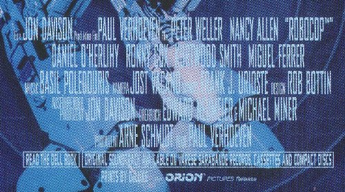 RoboCop - Special Edition (1987), DVD