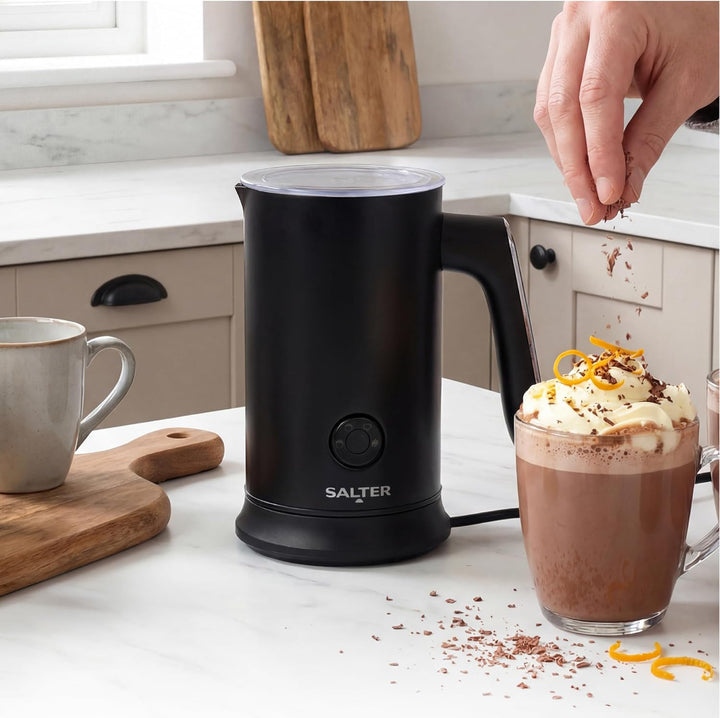 Salter Chocolatier Heissschokoladenbereiter - 4-in-1 Automatischer Milchaufschäumer, heisser &amp; kalte