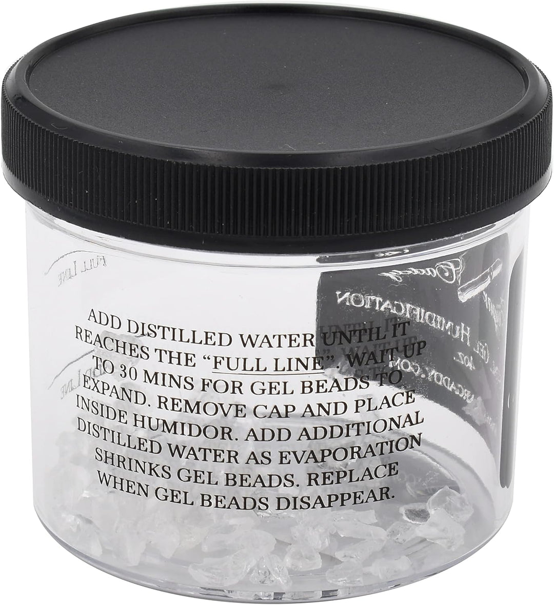 Zigarre Caddy Kristalle Gel Befeuchtung, grosse Haustiere, 118 ml Jar, 4 Ounces