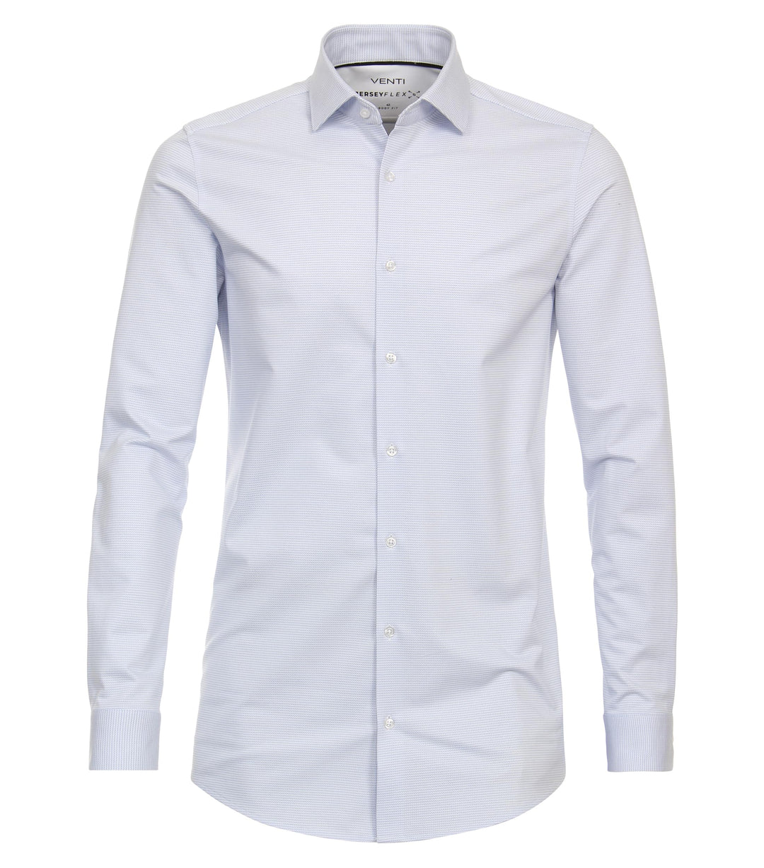 Venti Businesshemd gestreift Body Fit Standard 44 Helles Himmelblau, Standard 44 Helles Himmelblau