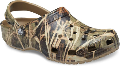 Crocs Unisex Erwachsene Classic Realtree Clogs V2 36/37 EU Khaki, 36/37 EU Khaki